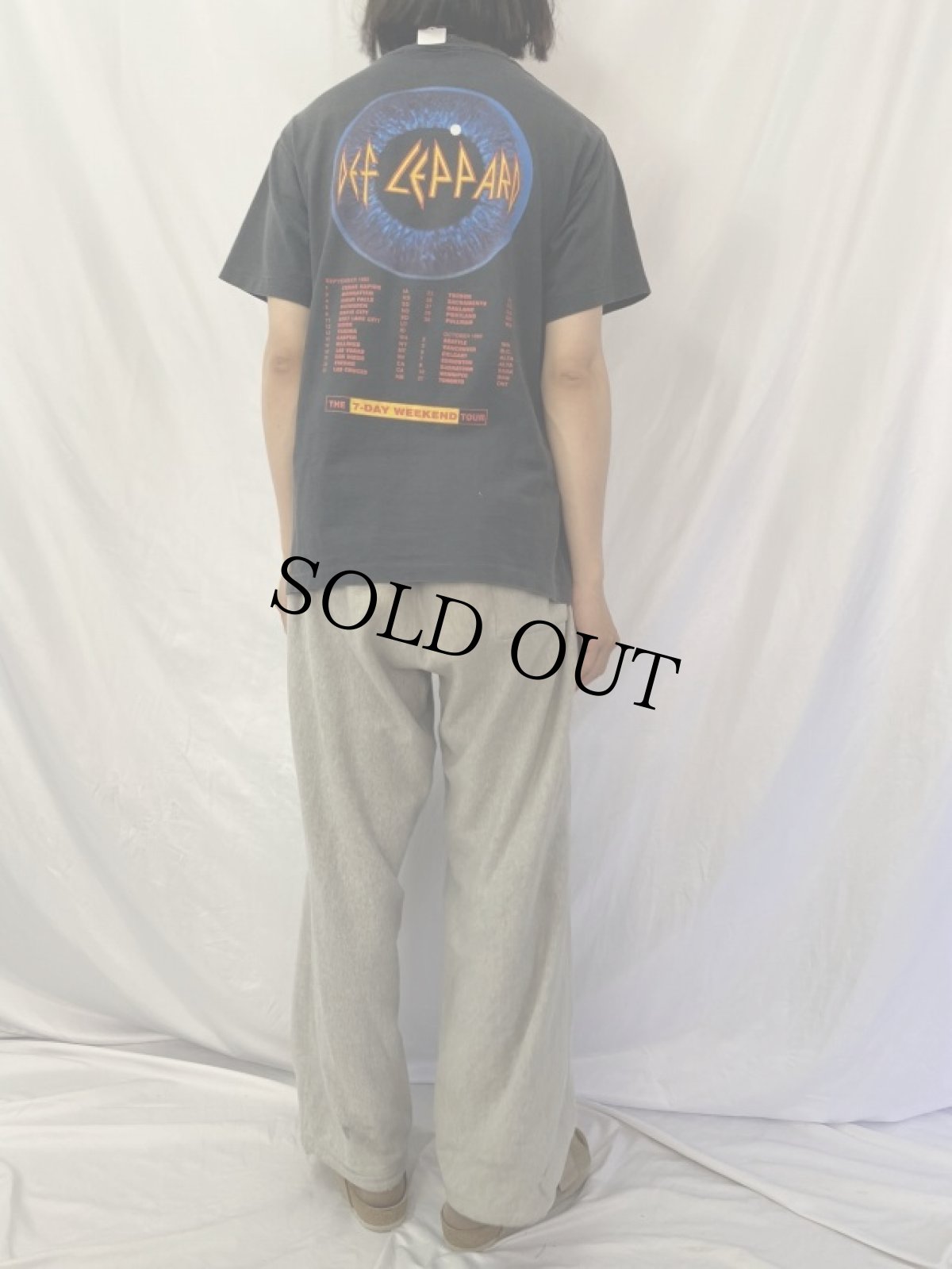 画像4: 90's DEF LEPPARD USA製 "ADRENALIZE" ロックバンドTシャツ L (4)