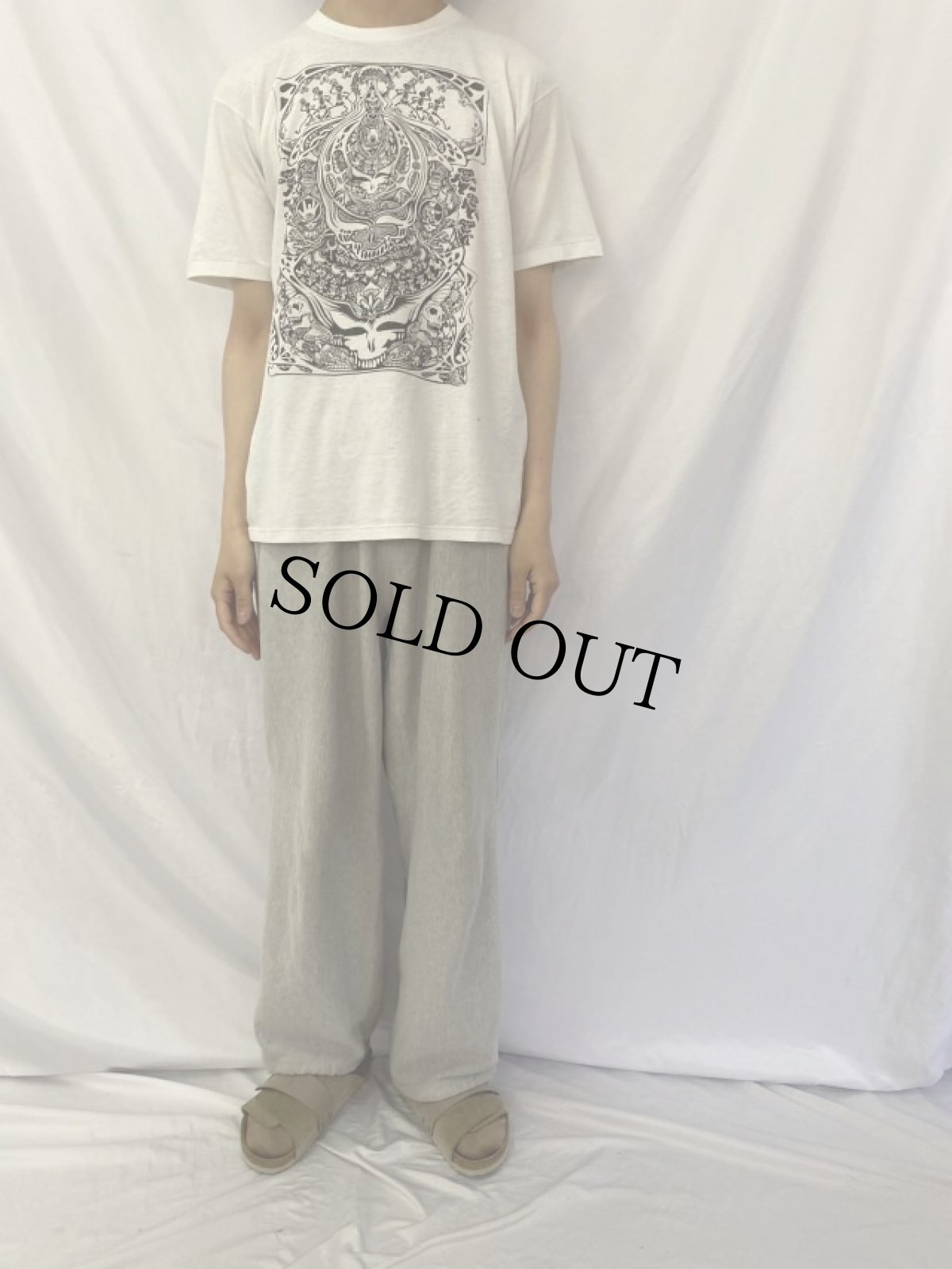 画像2: 80's GRATEFUL DEAD USA製 "AIKO AIKO" ロックバンドプリントTシャツ L (2)