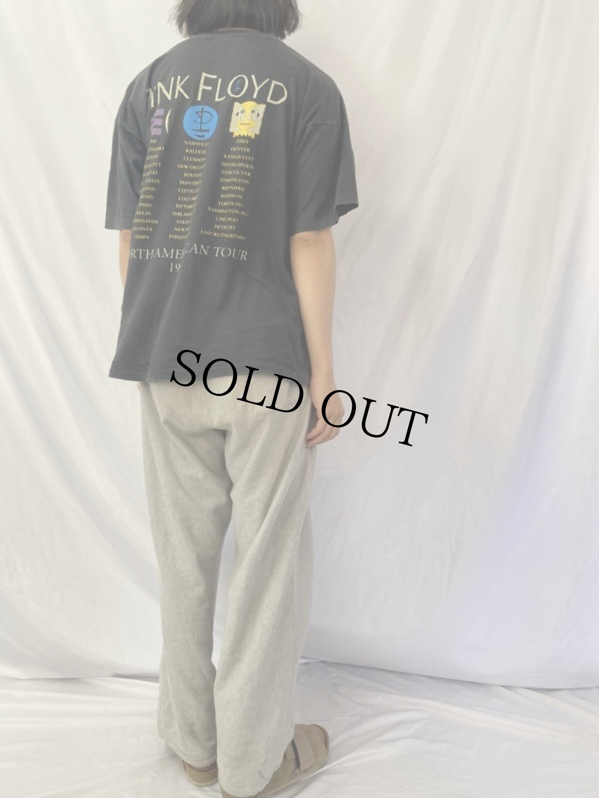 画像4: 90's PINK FLOYD ロックバンドツアーTシャツ ONE SIZE (4)