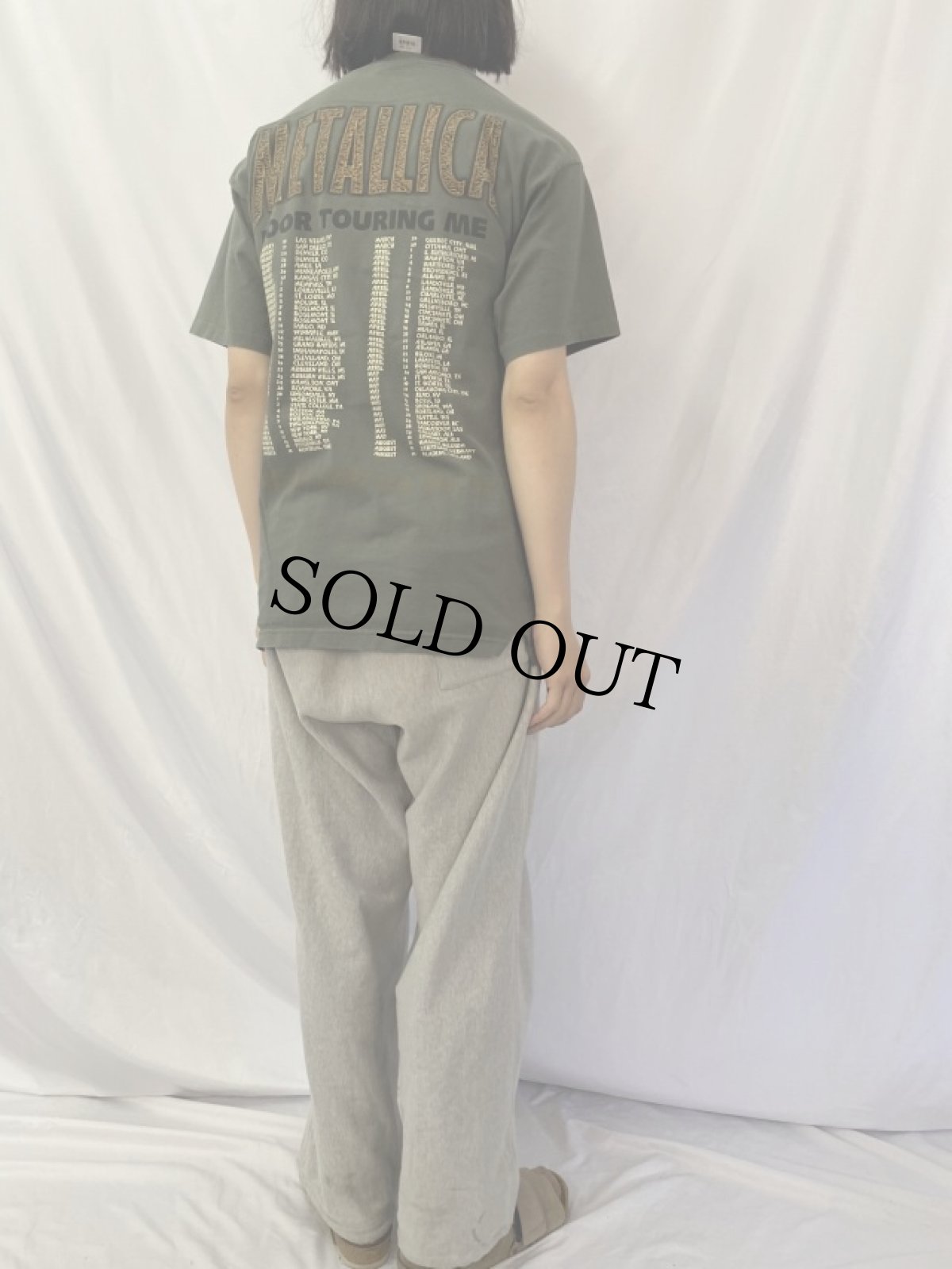 画像4: 90's METALLICA "POOR TOURING ME"ロックバンドツアーTシャツ L (4)