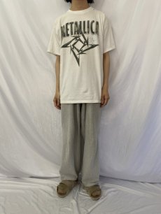 画像2: 90's METALLICA "POOR TOURING ME"ロックバンドツアーTシャツ XL (2)