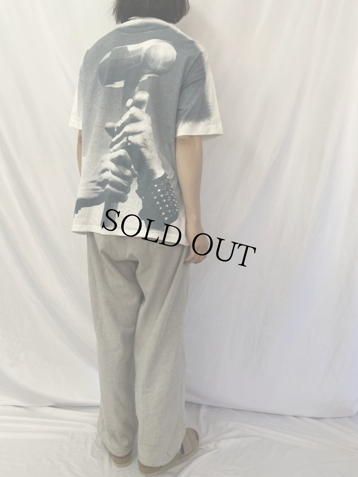 画像5: 90's〜  Judas Priest ヘヴィメタル・バンド 大判プリントTシャツ XL (5)