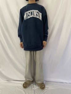 画像2: 90's〜 Champion REVERSE WEAVE "WISCONSIN" XXXL (2)