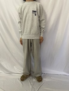 画像2: 90's Champion REVERSE WEAVE USA製 "UNH WILDVATS" バックプリント L (2)