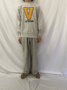 画像2: 90's Champion REVERSE WEAVE USA製 "V UVM" XL (2)