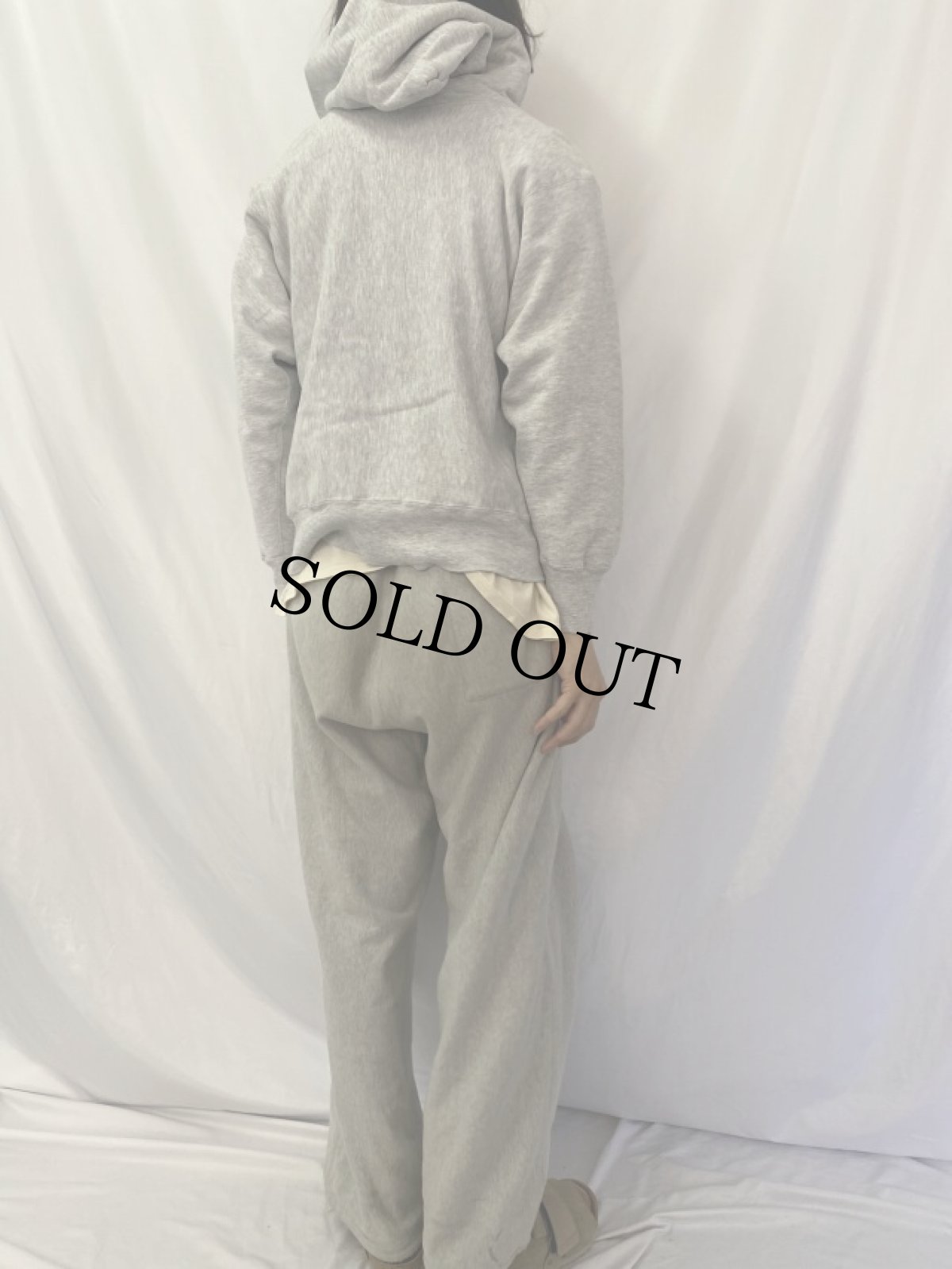 画像4: 80's Champion REVERSE WEAVE USA製 トリコタグ "OHIO STATE" スウェットフーディー M (4)