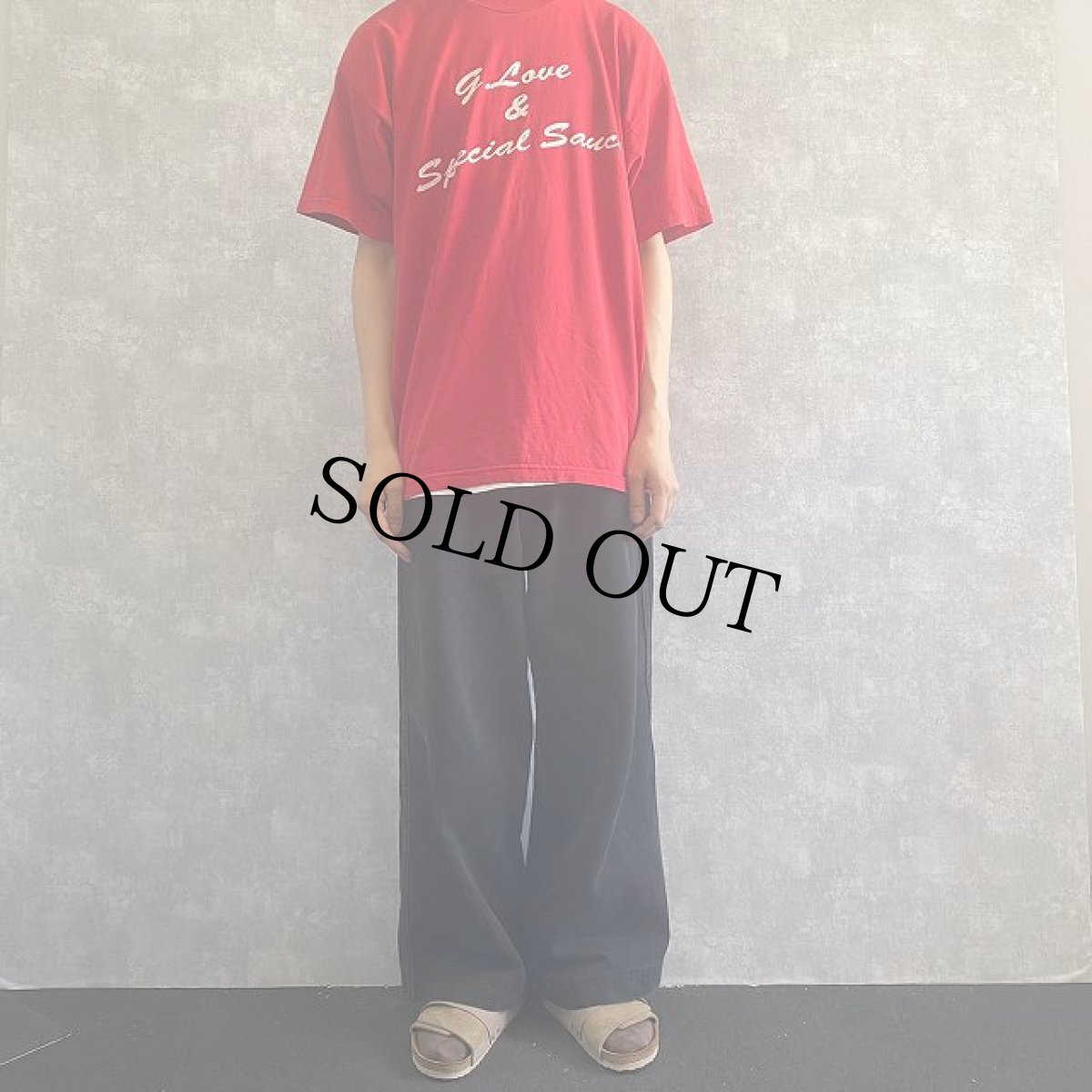 画像2: 90's G.LOVE&SPECIAL SAUCE USA製 ミュージシャンプリントTシャツ XL (2)
