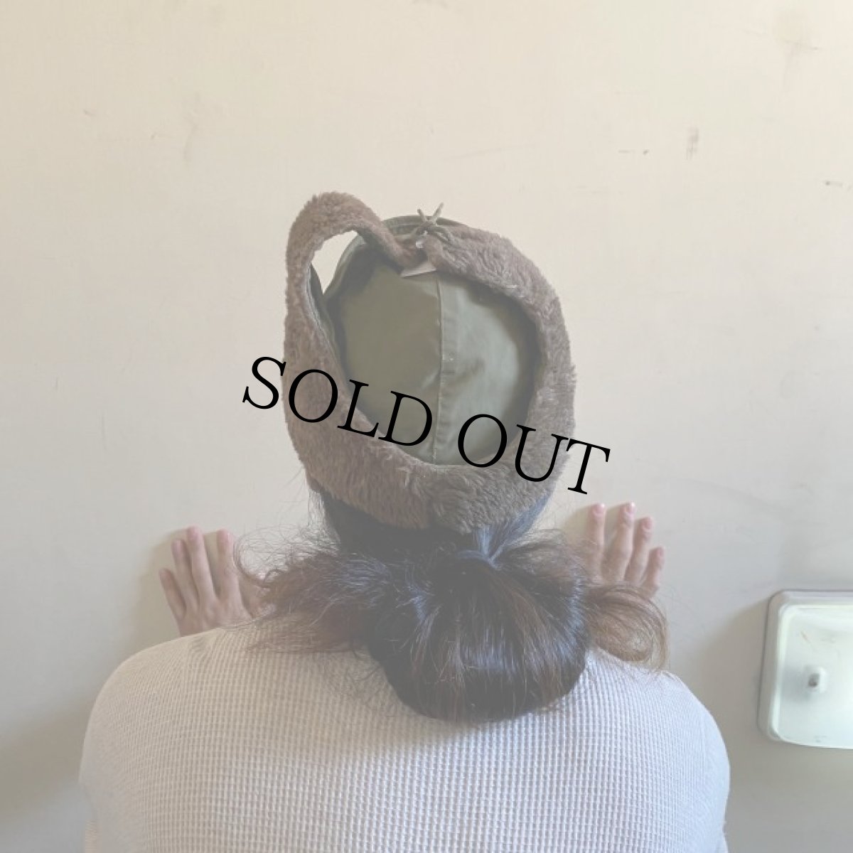 画像4: 50's U.S.ARMY M-51 フィールドパイルキャップ 7 1/4 (4)