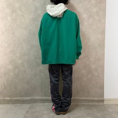 画像4: J.CREW ツートーン コットンアノラックパーカ XL (4)