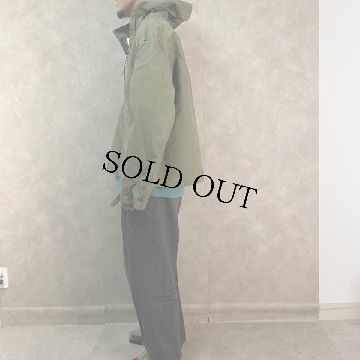 画像3: ブロックチェック柄 プリントコーデュロイパンツ W34 (3)