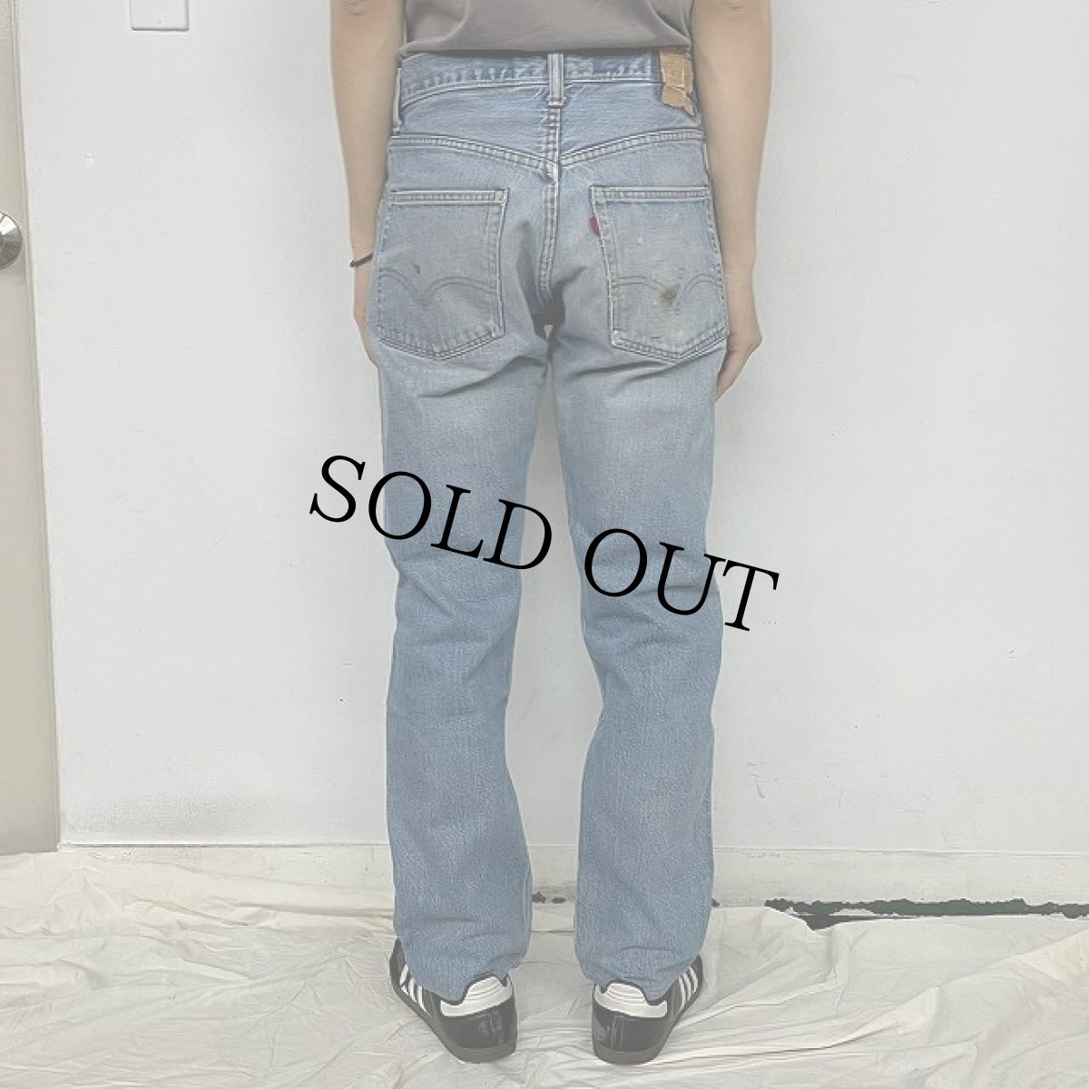 画像5: 70's Levi's 505 ブランクタブ 66single デニムパンツ W31 (5)