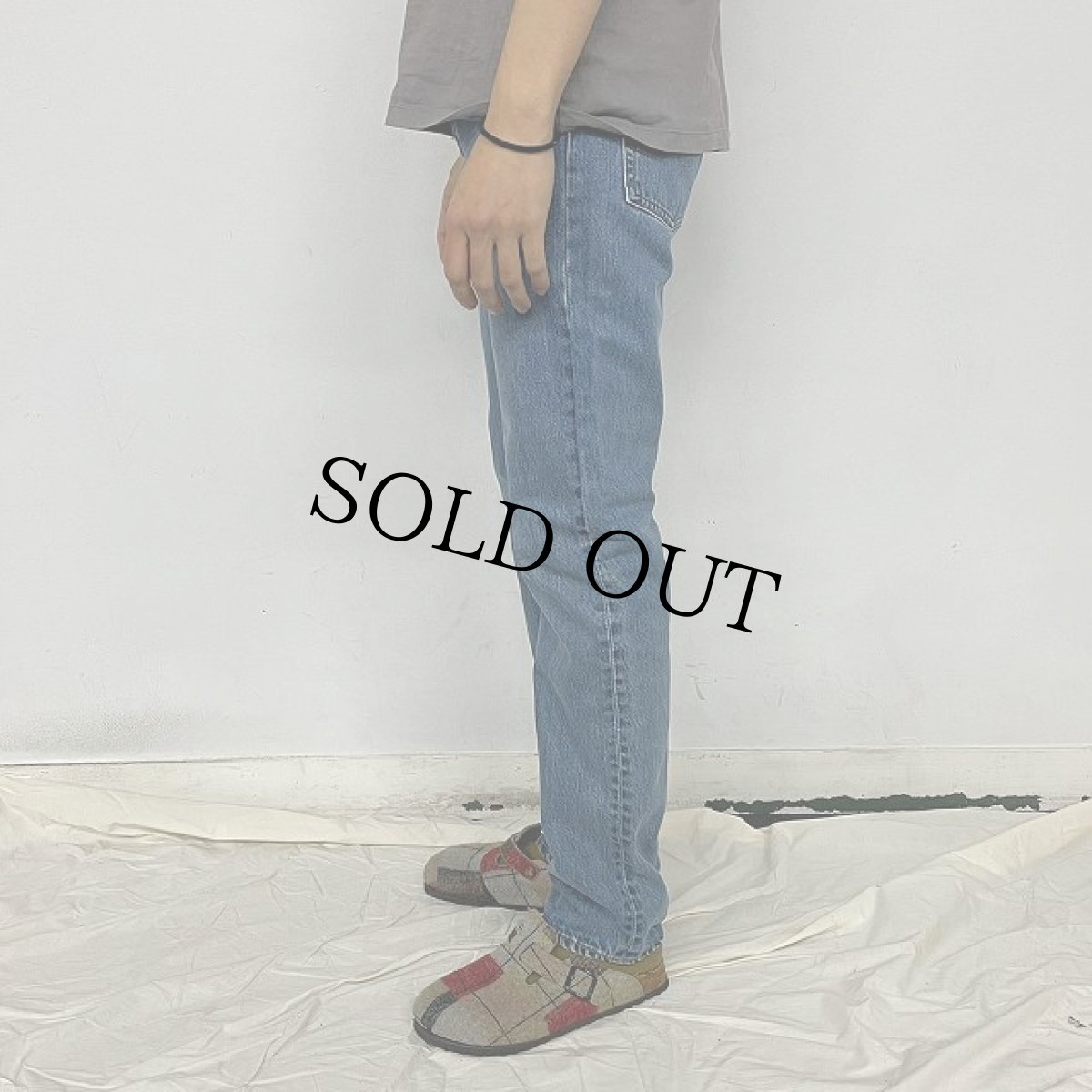 画像4: 70's Levi's 505 66single デニムパンツ W28 (4)