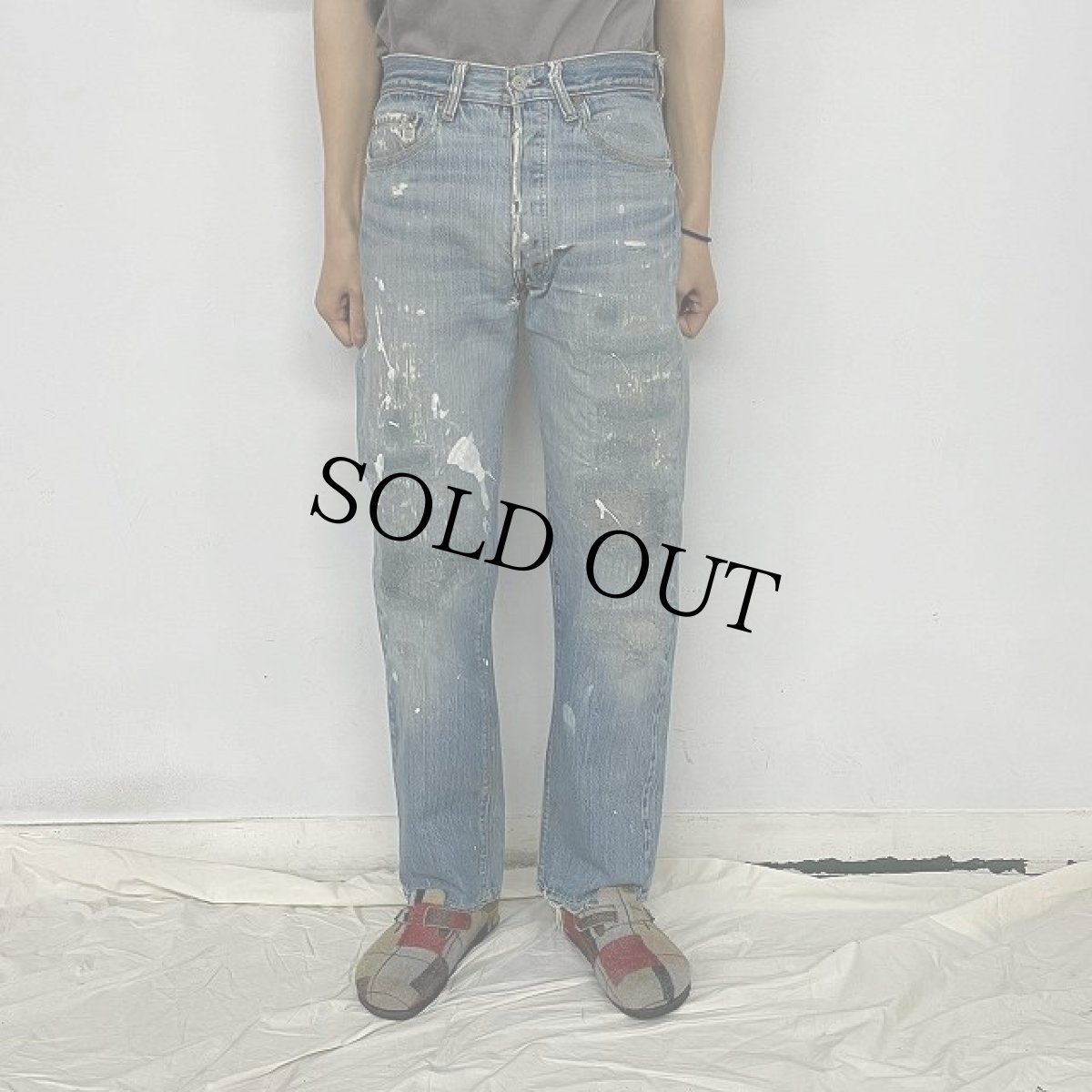 画像3: 70's Levi's 501 66前期 デニムパンツ W30 (3)