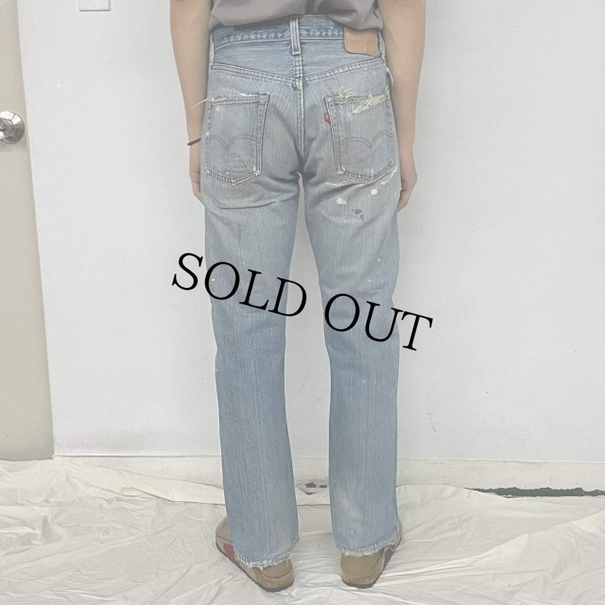 画像5: 70's Levi's 501 66前期 デニムパンツ W30 (5)