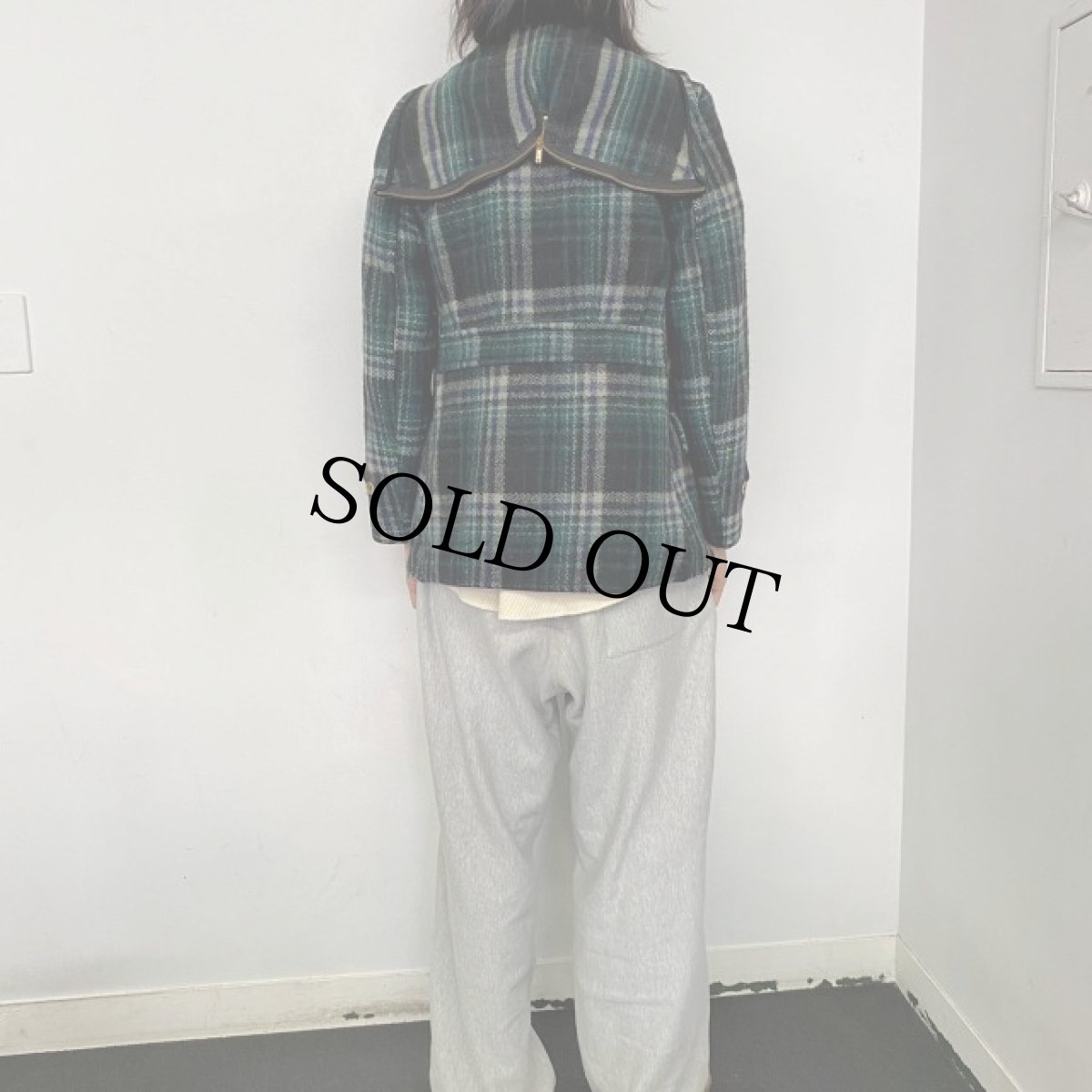 画像4: 40's SEARS Boy ville チェック柄ジャケット (4)