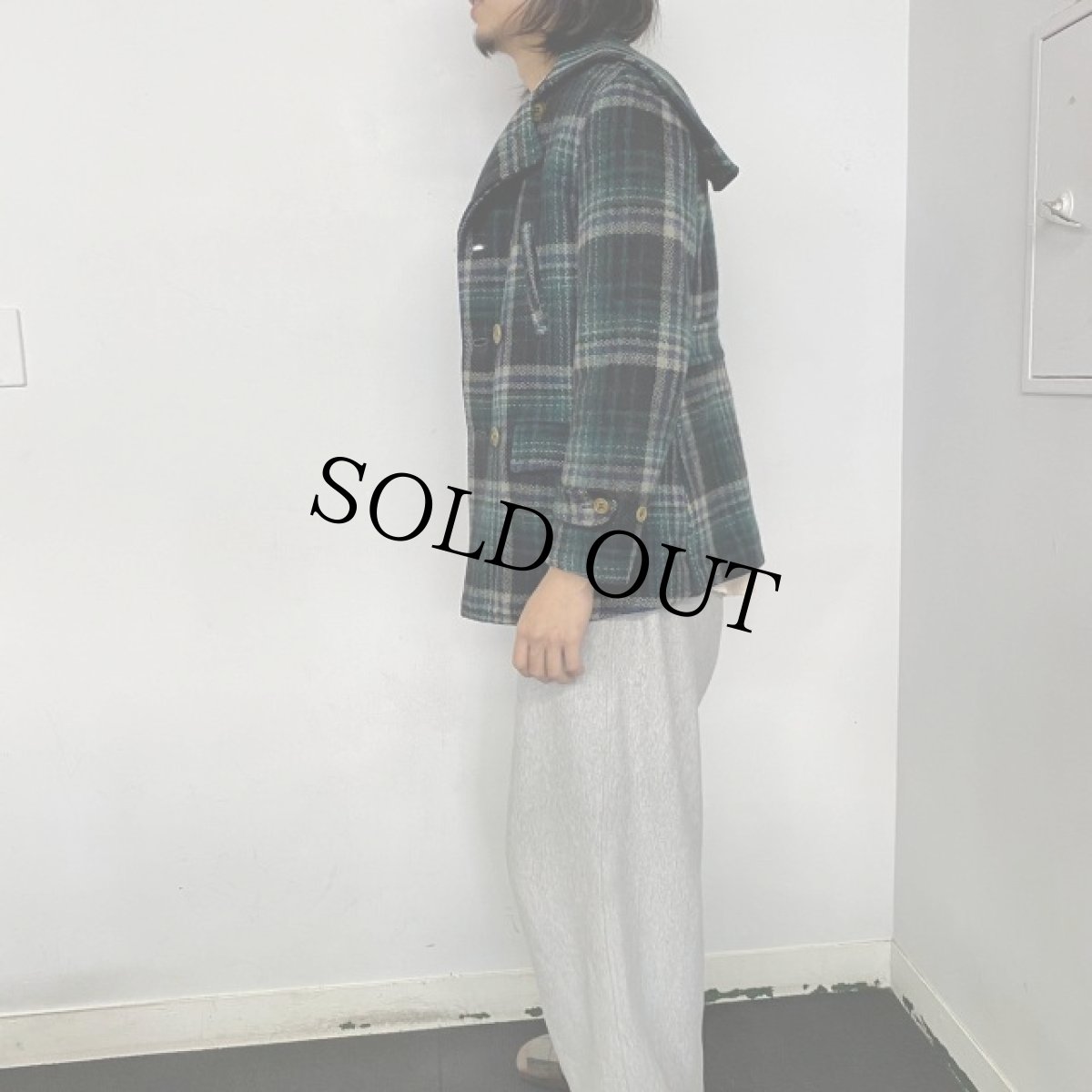 画像3: 40's SEARS Boy ville チェック柄ジャケット (3)