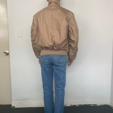 画像4: 2000's U.S.AIR FORCE CWU-45/P Flight Jacket "TAN" LARGE (4)