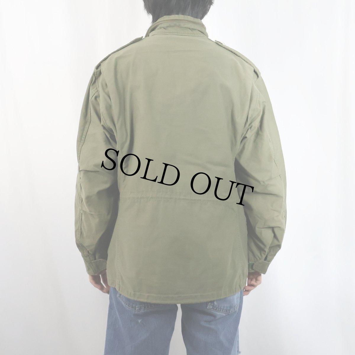画像3: 70's U.S.MILITARY M-65 フィールドジャケット 2nd MEDIUM-SHORT (3)