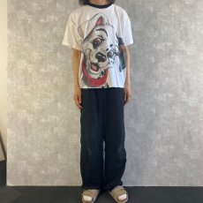 画像2: 90's Disney 101 DALMATIANS キャラクタープリントTシャツ XL (2)