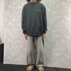 画像2: NIKE ロゴ刺繍スウェット XL (2)