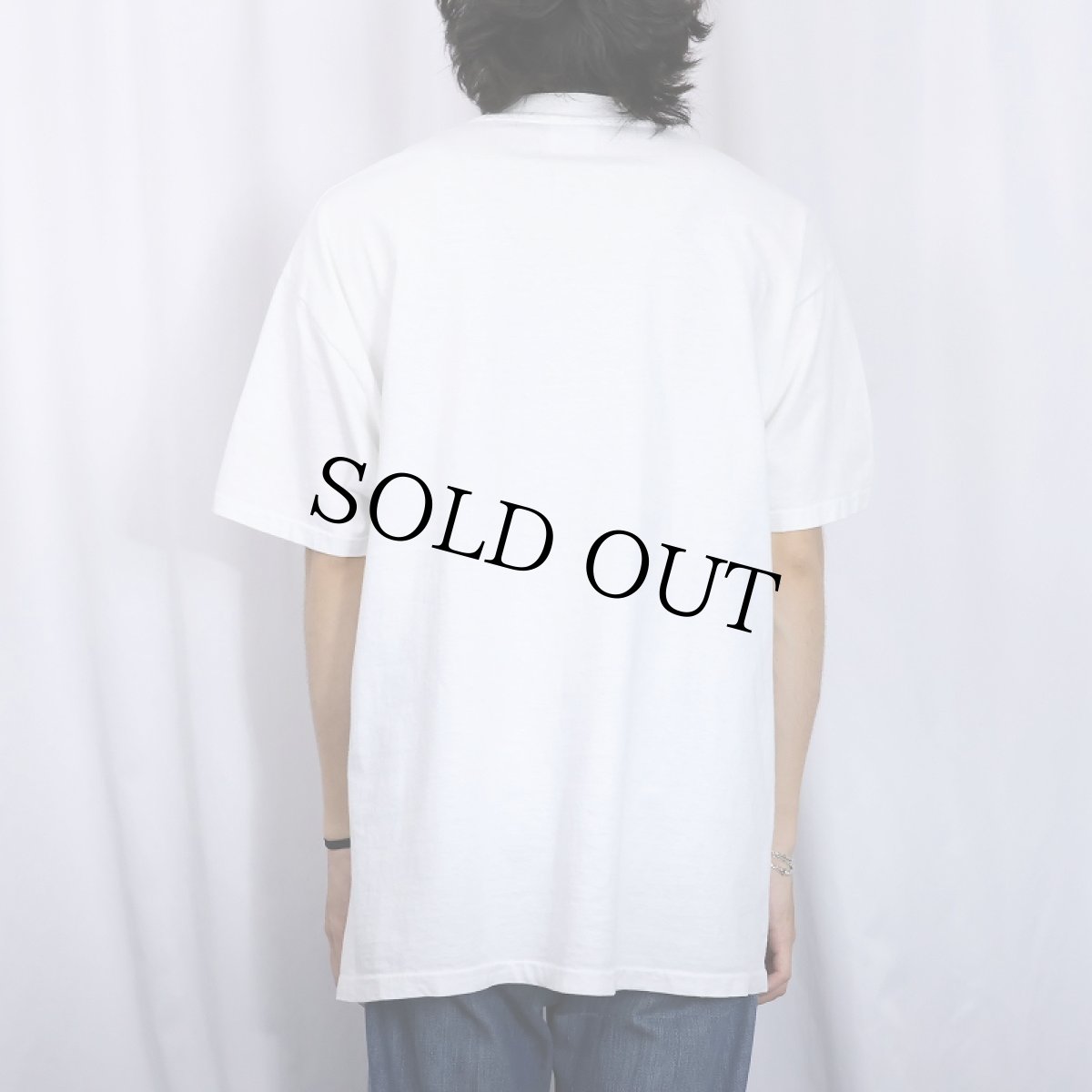 画像3: at&t 通信会社 ロゴプリントTシャツ (3)