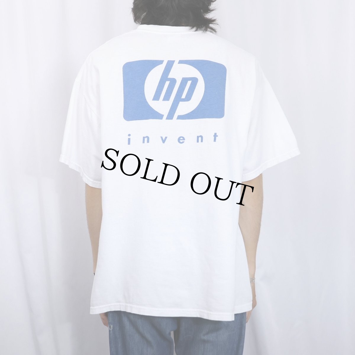 画像4: hp コンピューター企業 プリントTシャツ XL (4)
