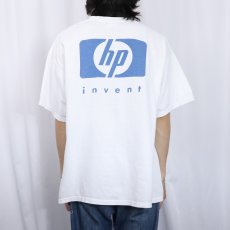 画像4: hp コンピューター企業 プリントTシャツ XL (4)