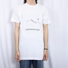 画像2: 80〜90's Apple USA製 "Macintosh Portable" PCプリントTシャツ XL (2)
