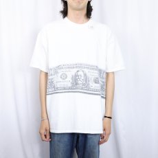 画像3: BARRON'S "Think Big!" 投資週刊誌 大判プリントTシャツ XL (3)