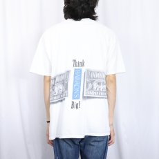 画像4: BARRON'S "Think Big!" 投資週刊誌 大判プリントTシャツ XL (4)