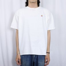 画像2: 90's Apple レインボーロゴ プリントTシャツ XL (2)