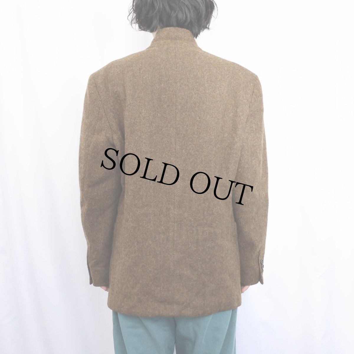 画像3: 80〜90's L.L.Bean キルティングライナー ウール×ナイロンジャケット SIZE40 (3)