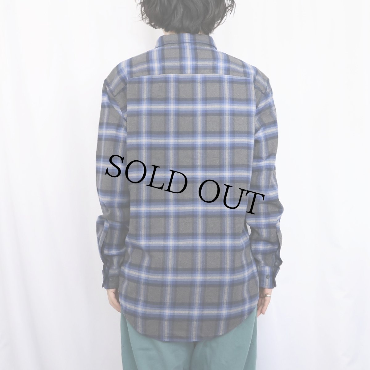 画像3: PENDLETON "MASON" チェック柄 コットンボタンダウンシャツ M (3)