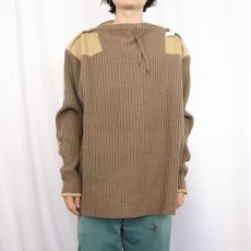 画像2: "BRITISH ARMY TYPE" コマンドニットセーター XXL (2)