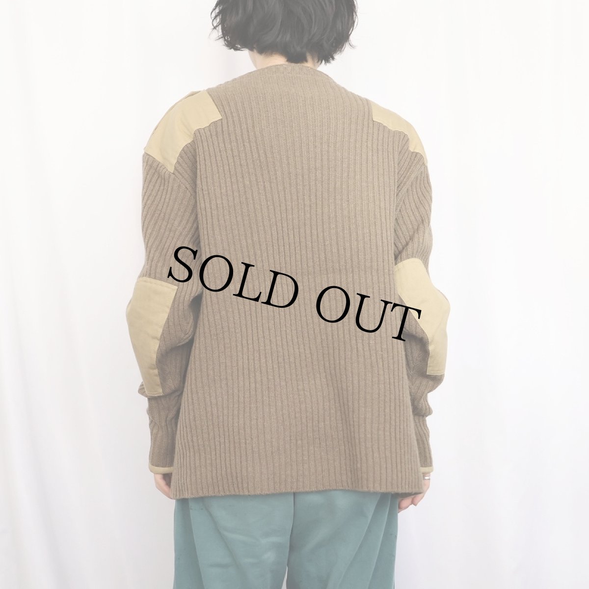 画像3: "BRITISH ARMY TYPE" コマンドニットセーター XXL (3)