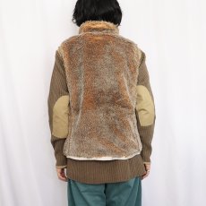 画像4: Jessica フェイクファー リバーシブルベスト L (4)