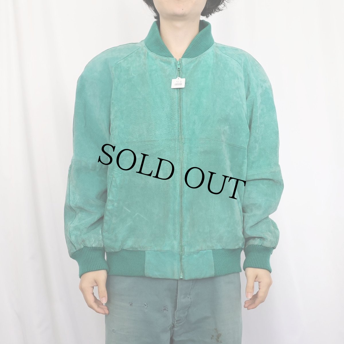 画像2: スエードレザージャケット S (2)