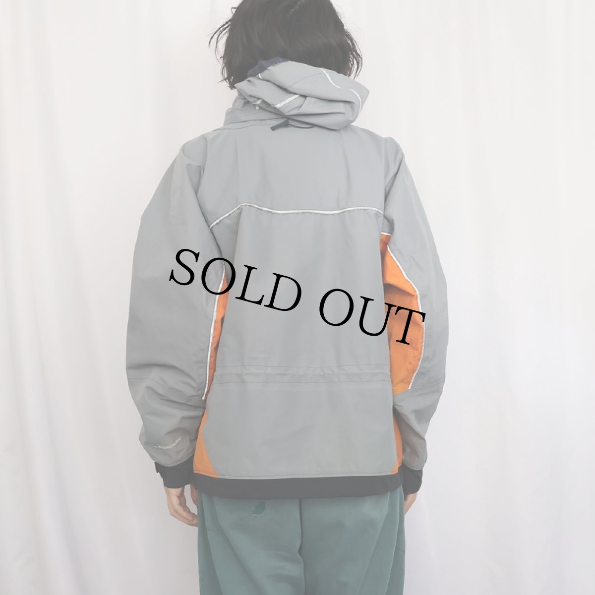 画像3: MTI ADVENTUREWEAR ハーフジップナイロンジャケット M (3)