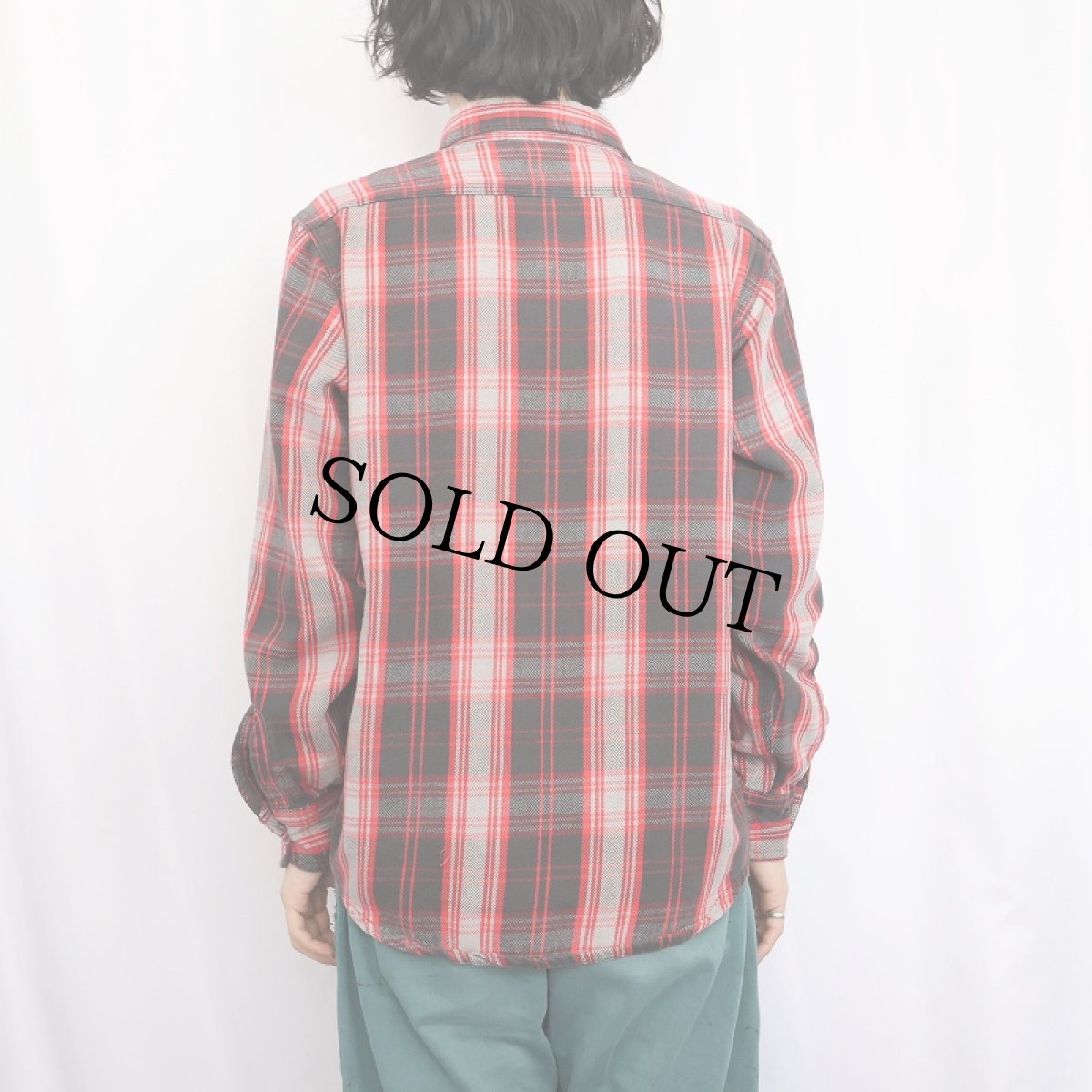 画像3: Carhartt チェック柄 ヘビーネルシャツ (3)