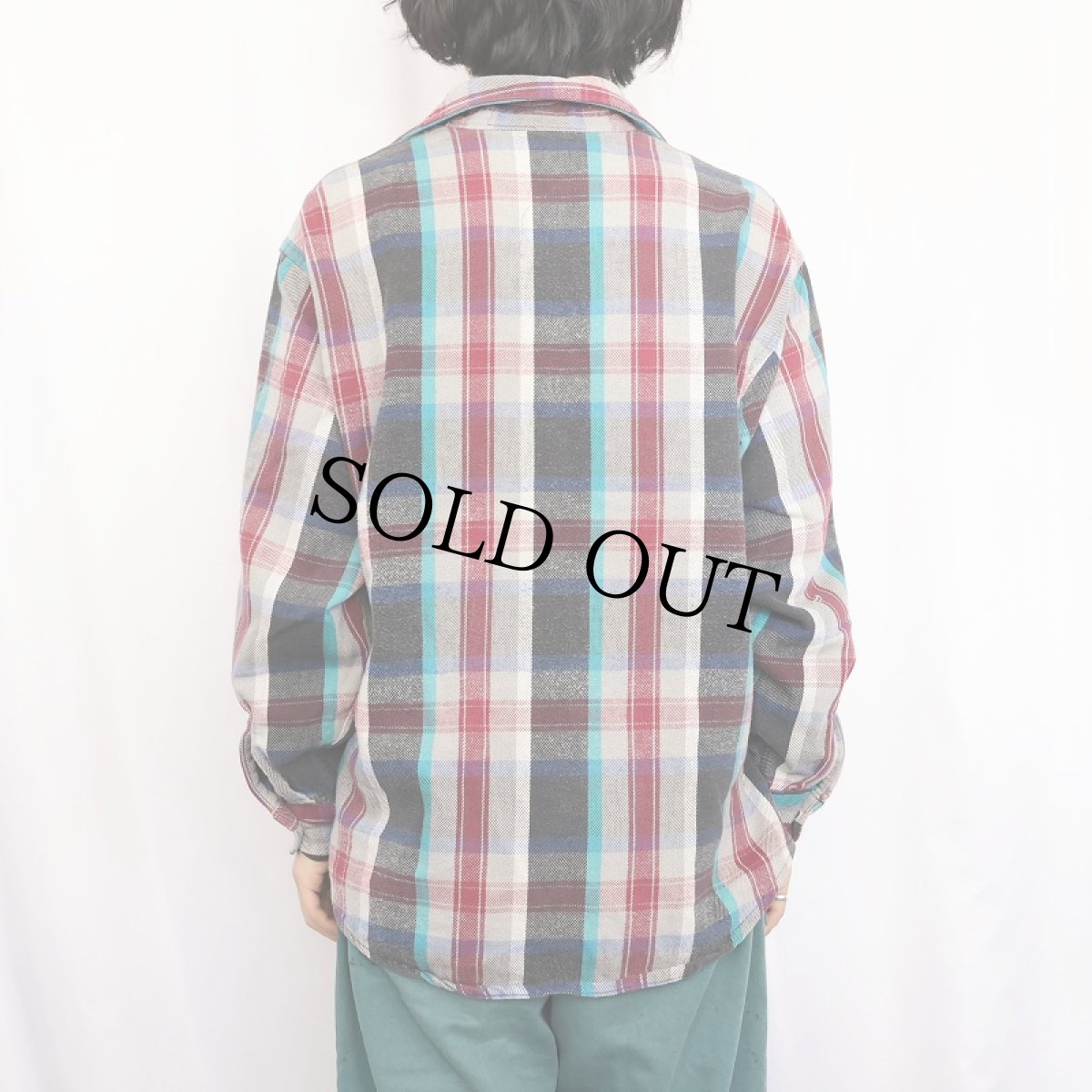 画像3: 80〜90's ST JOHN'S BAY "BIGMAC FLANNEL" チェック柄 ヘビーネルシャツ (3)