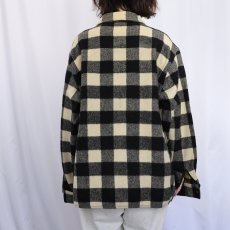 画像3: 60's MINNESOTA WOOLEN バッファローチェック柄 ウールシャツ  (3)