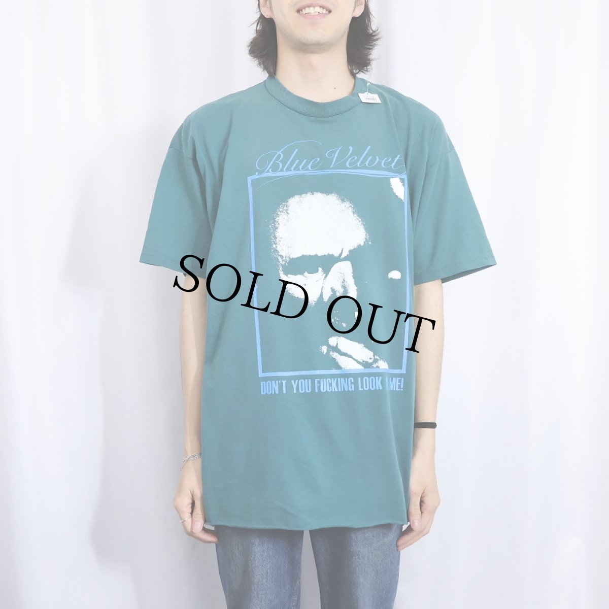 画像2: Blue Velvet "DON'T YOU FUCKING LOOK AT ME!" クライム映画プリントTシャツ XL (2)