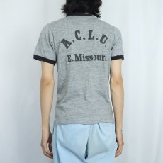 画像4: 70〜80's "It's Nobody's Business But Yours Privacy" プリントリンガーTシャツ (4)