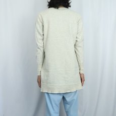 画像3: 50〜60's LACKAWANNA UNDERWEAR 猫目ボタン ヘンリーネックアンダーシャツ L (3)