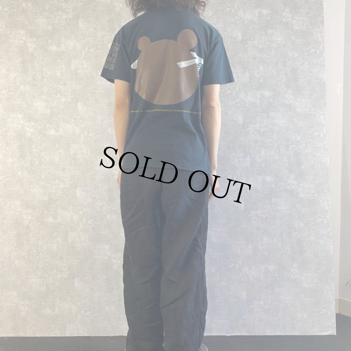 画像5: Kanye West GLOW IN THE DARK TOUR ヒップホップTシャツ M (5)