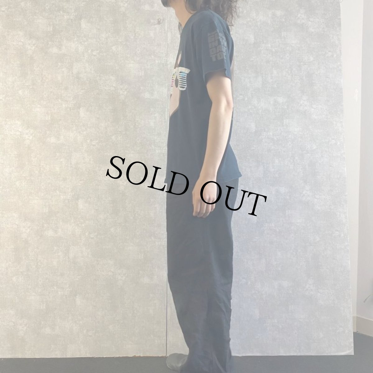 画像4: Kanye West GLOW IN THE DARK TOUR ヒップホップTシャツ M (4)