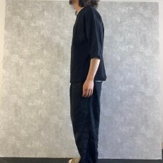 画像3: Feeet ORIGINAL GARMENTS "Wide Chest S/S Tee" BLACK-White Stitch 【L】 (3)