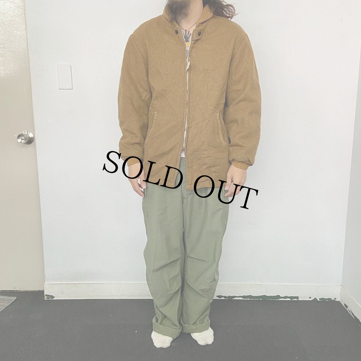 画像2: 60〜70's Cal Craft 裏ボア ファラオコート (2)