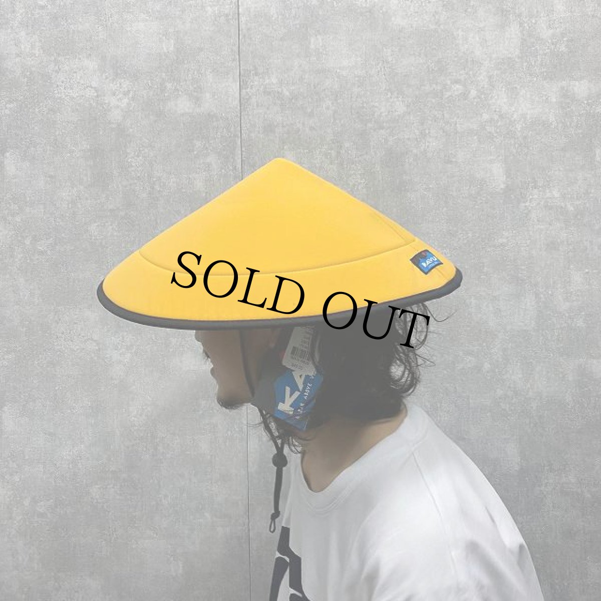 画像3: KAVU USA製 Chillba サンハット Gold タグ付き (3)