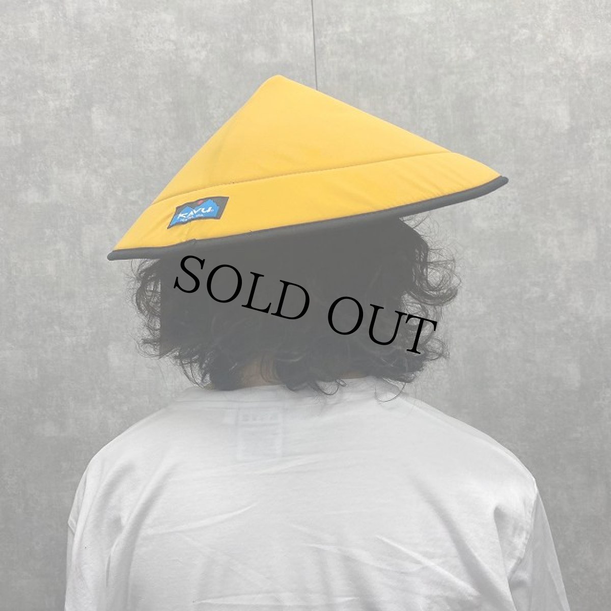 画像4: KAVU USA製 Chillba サンハット Gold タグ付き (4)